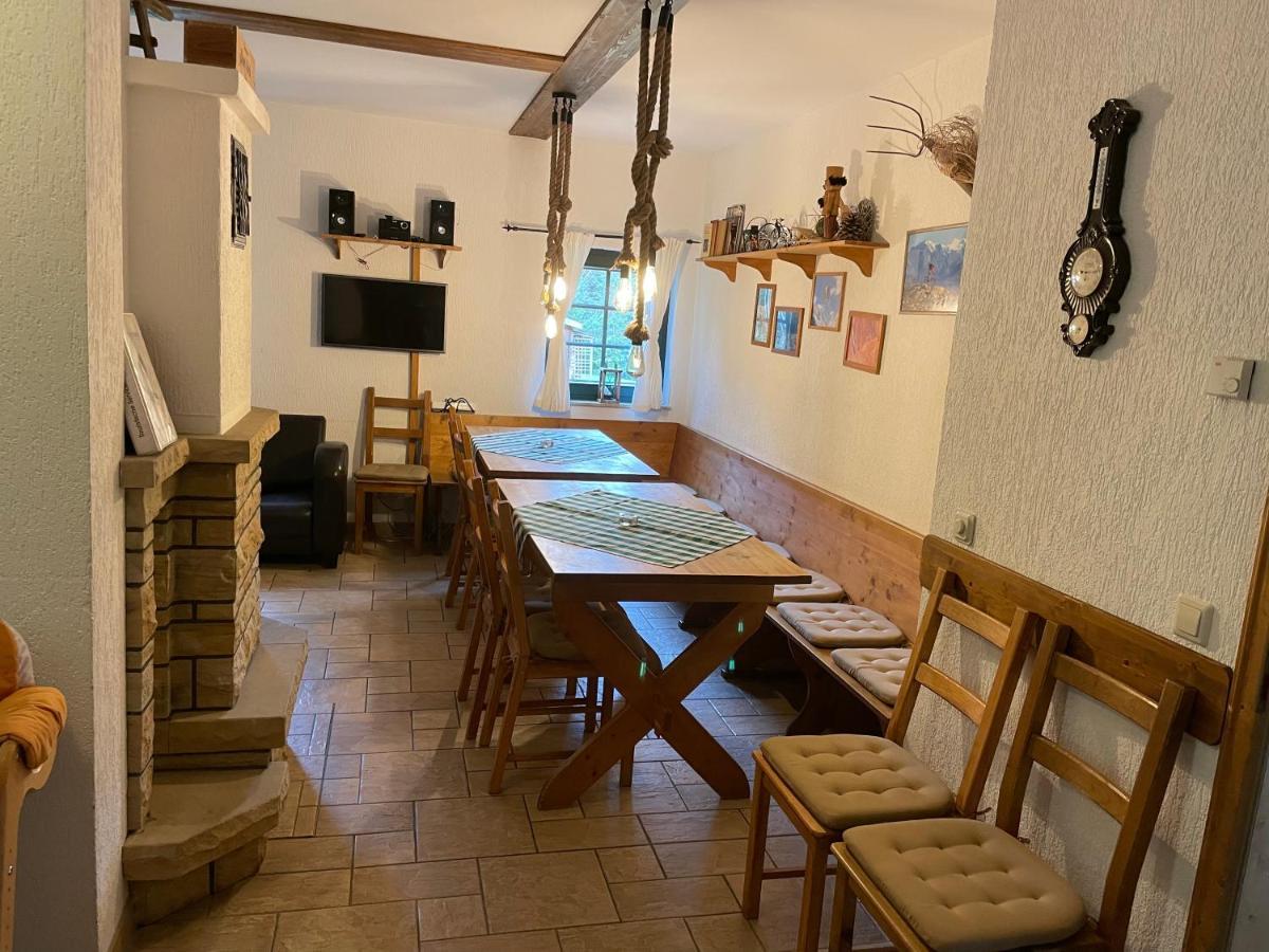 Ferienhaus Bikehuette Rehnhaeusl Geising Extérieur photo