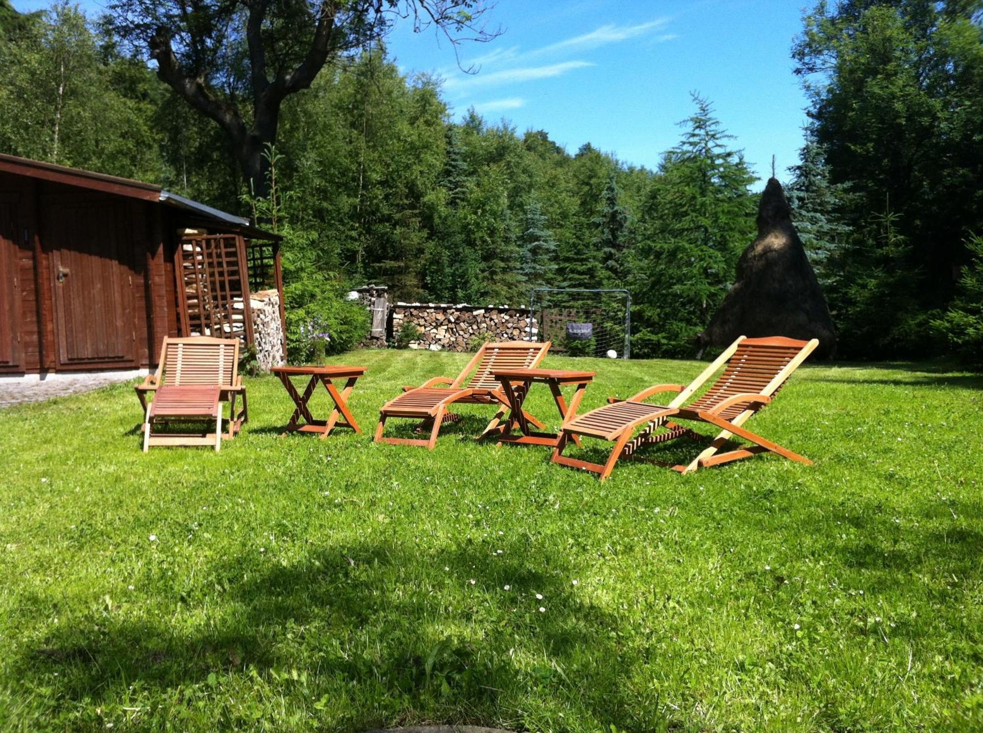 Ferienhaus Bikehuette Rehnhaeusl Geising Extérieur photo
